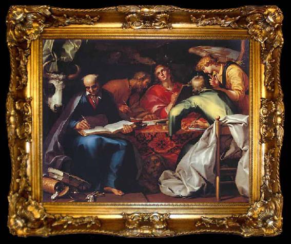 framed  Abraham Bloemaert The Four Evangelists, ta009-2